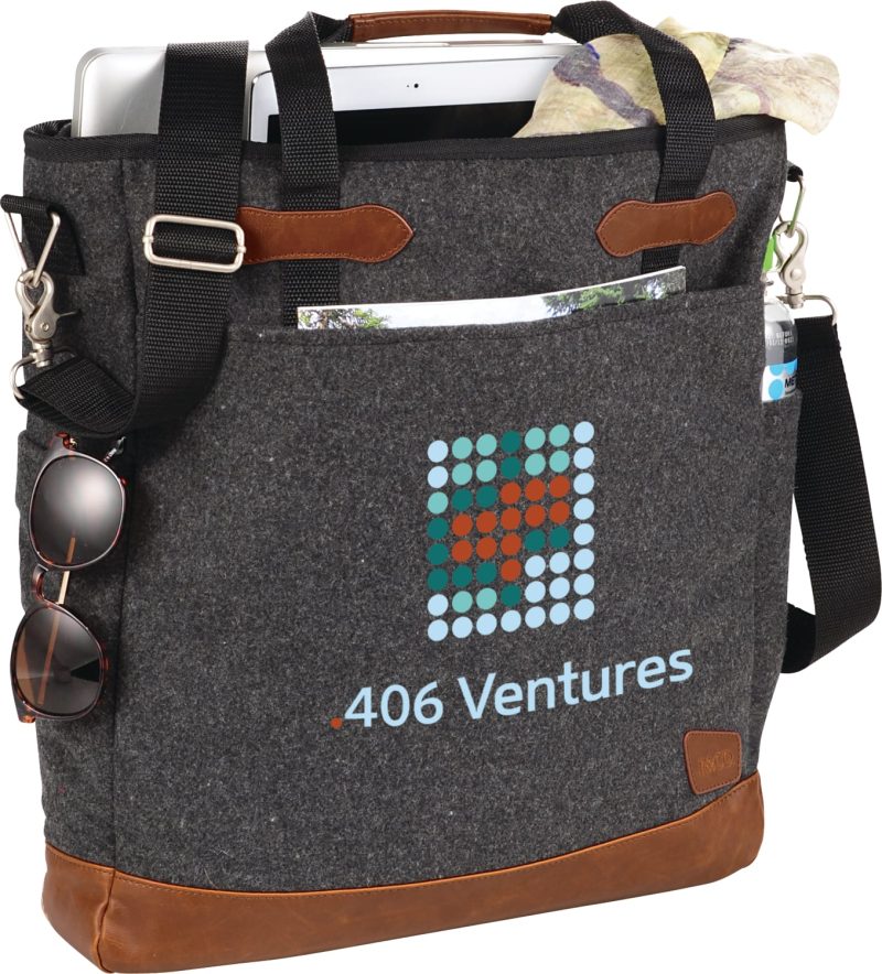 Field & Co.® Campster Wool 15'' Computer Tote-4