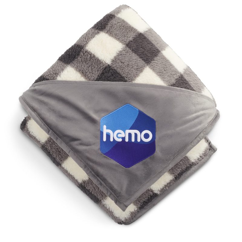 Field & Co.r Double Sided Plaid Sherpa Blanket-7