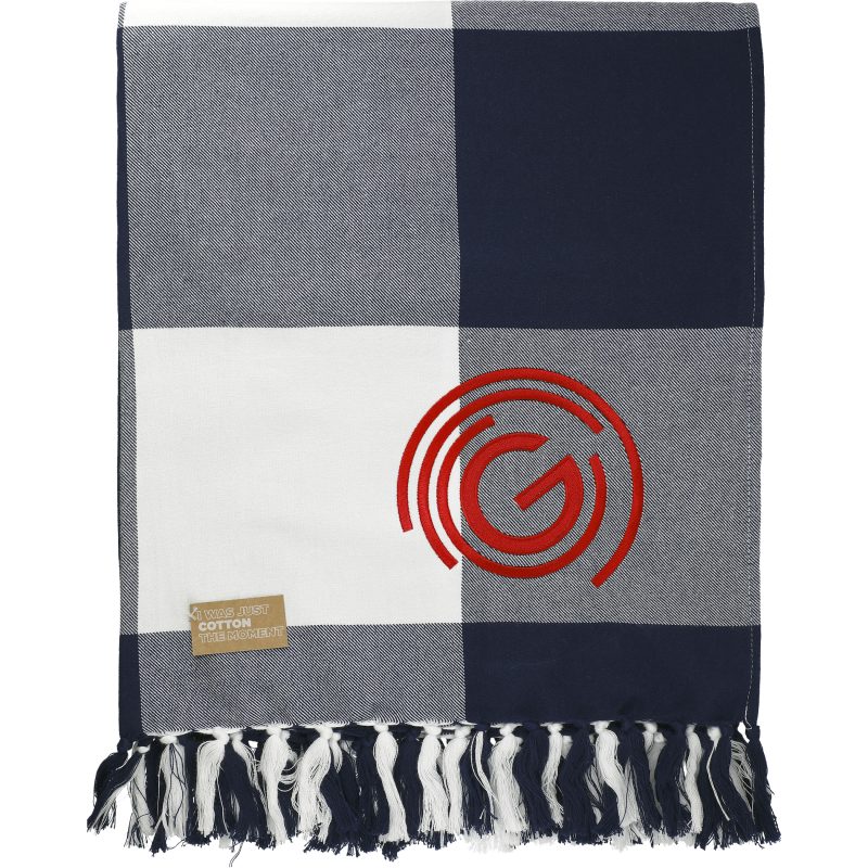 Field-Co®-100-Organic-Cotton-Check-Throw-Blanket-1081-72 Field & Co.® 100% Organic Cotton Check Throw Blanket-1